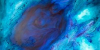 Respirando debajo del agua | Técnica mixta sobre lienzo
100x100cm
850€